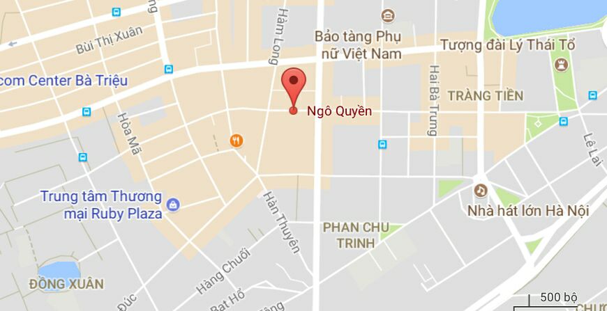 Phố Ngô Quyền, quận Hoàn Kiếm, Hà Nội